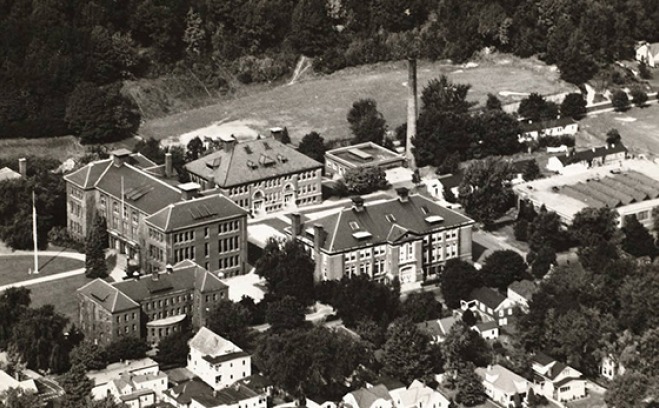 picture of the quad from the 1950s