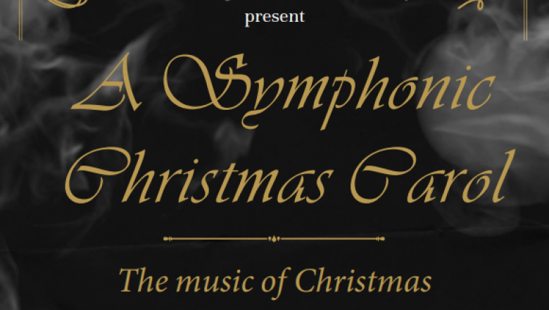 Symphonic Christmas Carol December 2023 poster