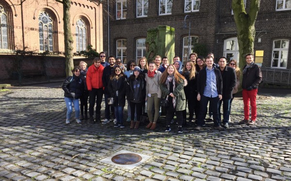 Students in Europe for our Heart of Europe Program