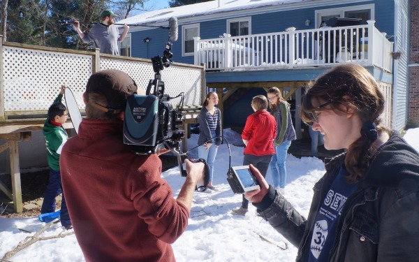 Autumn Olson directs the script she wrote “Mom’s Coming Home.” This short comedy won “Best New England Short” in the Shawna Shea Film Festival in 2020