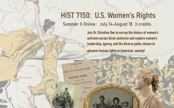 Join Dr. Christine Dee to survey the history of women's activism across three centuries