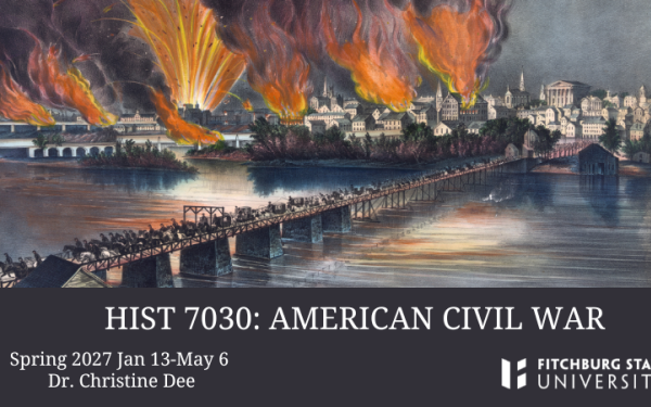 HIST 7030: American Civil War with Dr. Christine Dee.