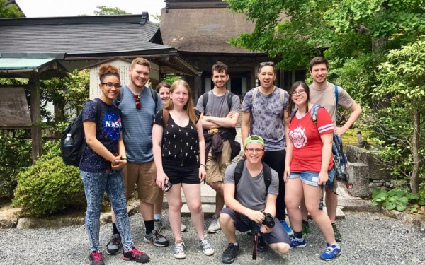 Game Design students in Japan