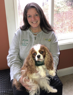 Sandra Herndon and Daisy