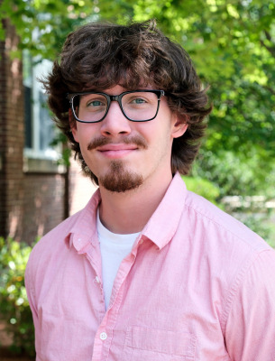 Sam Monteiro Admissions Counselor outside.