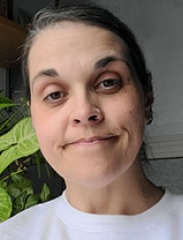 Portrait of Pamela Boudreau Graphic Designer