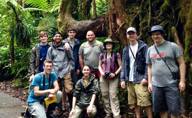 Students in Costa Rica