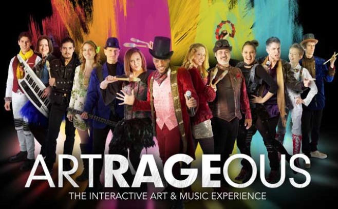 Artrageous the interactive art and music experience