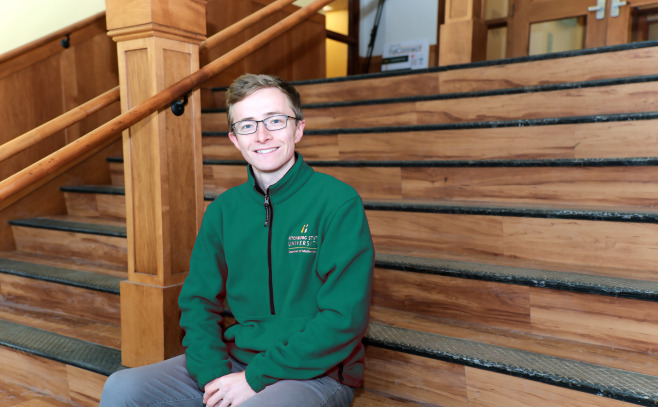 Portrait of student Cameron Davis