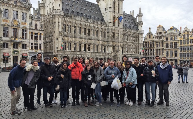 Students in Brussels