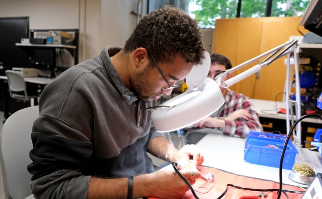 Electronics engineering student