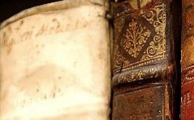 Decorative photo of books