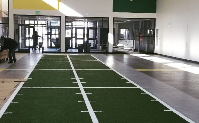 Interior of the Exercise and Sports Science Building