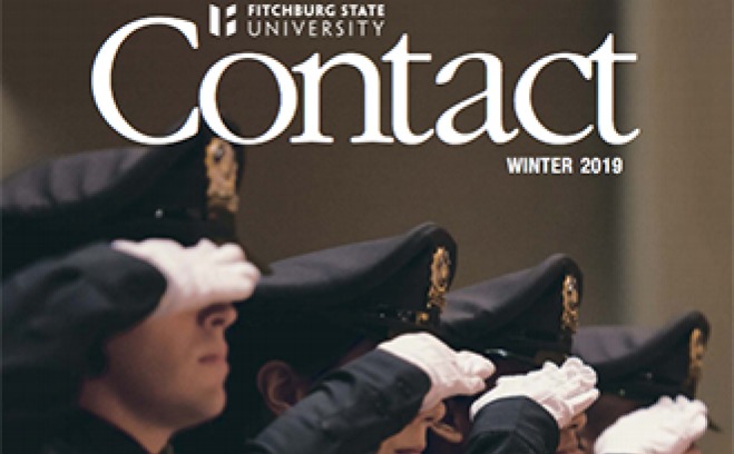 The winter 2019 cover of Contact magazine