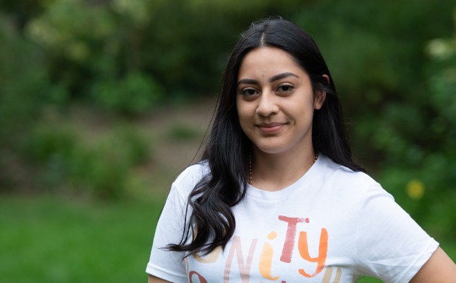 Portrait of Ashley Giron of the Center for Diversity and Inclusiveness