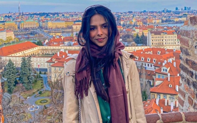 Varshita Patel in Florence, Italy