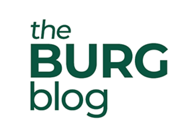 the Burg Blog logo without shield