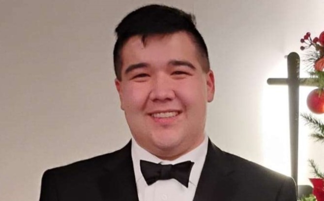 Daniel Pratt ACT tutor in tuxedo in church