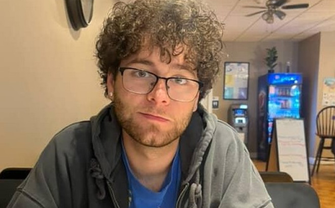 Zach Lamb ACT tutor in a restaurant.