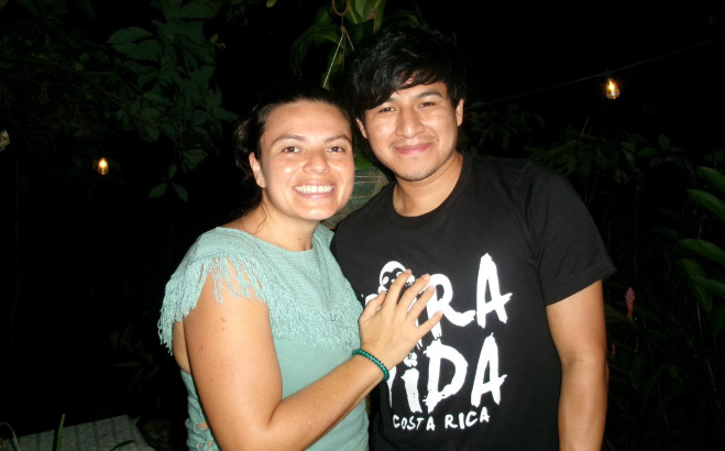 Juan Sambrano and friend. 