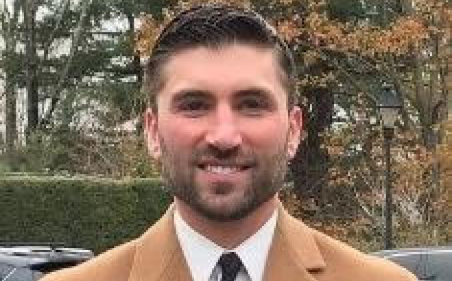 Eric Heideman from Procurement outside.