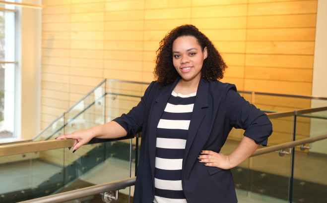 Seferine Baez new alumni president.