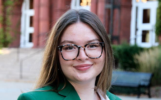 Headshot of Hannah Dennison Presidential Ambassador.