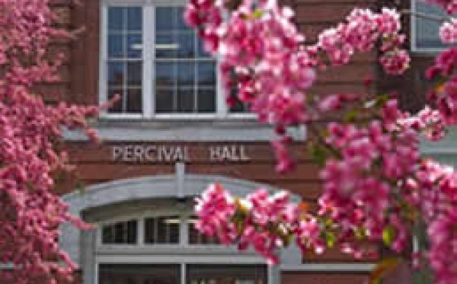 Exterior of Percival Hall