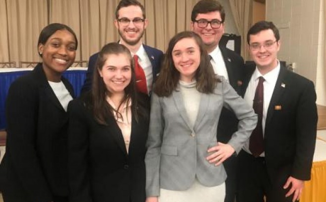 Picture of Moot Court participants.