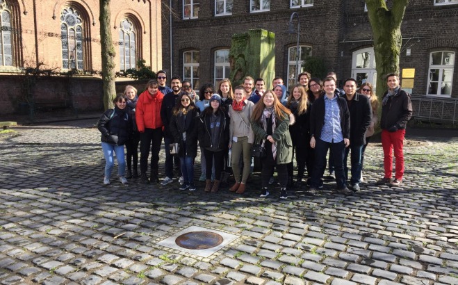 Students in the 2019 Heart of Europe Program