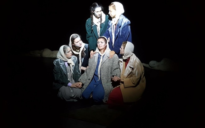 Performing The Women of Lockerbie at Fringe Festival