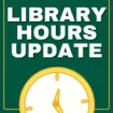 Library Hours Update Thumbnail