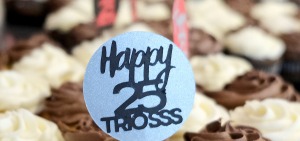 Picture of cupcake celebrating TRIO SSS anniversary