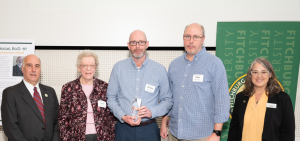 Family of Frank Worthley at Alumni Awards 2023