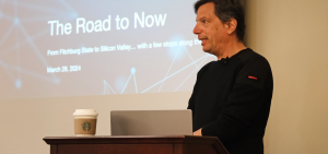 Alumnus Richard Kerris discussing career in tech