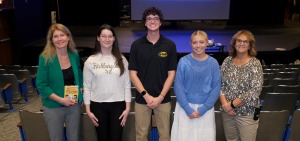 Professor Covino and students, digital literacy at McKay