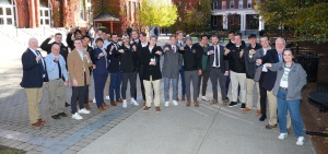 Fitchburg State men's ice hockey receives MASCAC championship rings