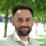 Head shot of Eliezer Rivera from Admissions outside