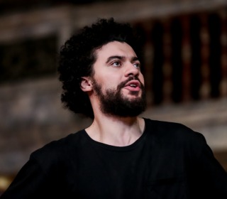 Alumnus Ben Cezair-Thompson performing Macbeth in London