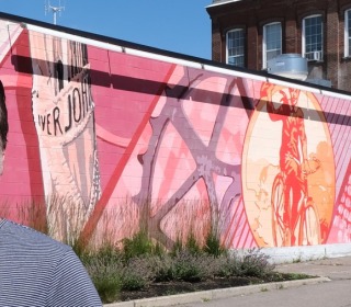 Joe Allen Iver mural