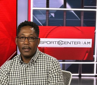 Portrait of alumnus Francis Legros '95 at ESPN