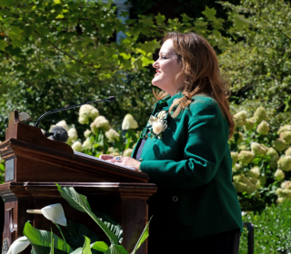 President Hodge delivers State of the University address on Sept 4 2024