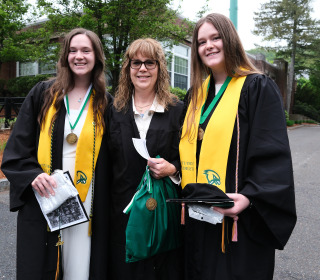 Hart family of Shirley graduates together