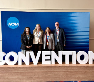 Student Carley McCaie at NCAA Immersion Program