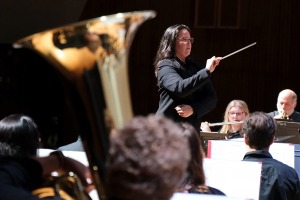 Amy McGlothin concert band and community orchestra