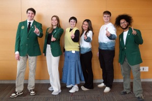 photo of students during First Generation Day at Hammond Hall