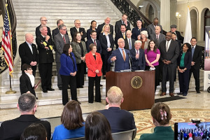 Go Higher at the state house with President Donna Hodge in attendance