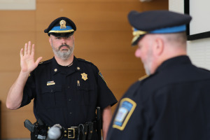 Andrew Lamarche Deputy Chief swearing in ceremony