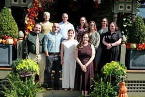 Presidential Fellows at President Hodge's house