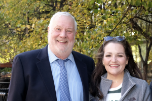 Dean Fuller and President Hodge